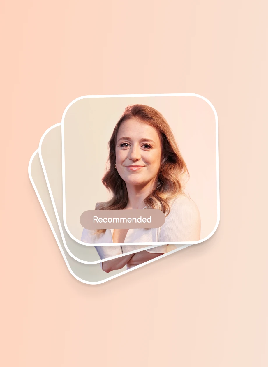 Get matched with a coach